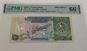 1996�N �J�^�[�� 10������ ���{���� �s�b�N16s S/N D/18 000000 381 PMG 66 UNC