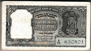 �C���h 2���s�[ 1962-1967�AP-31 Sig. P. C. Bhattacharya 100�� �X�e�[�v�� UNC