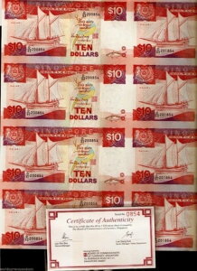 �V���K�|�[�� 10 �h�� P-20 1988 �N ���J�b�g �R���v���[�g�V�[�g x 40 �V�b�v �t�B�b�V�� UNC ���A�m�[�g