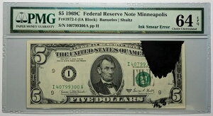 1969C 5�h���A�M������s�� �~�l�A�|���X Fr#1972-I PMG Ch UNC 64 EPQ �C���N����