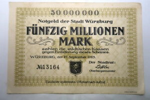 1923�N �h�C�c �������c�u���N 50,000,000�}���N �m�b�g�Q���g���� ������