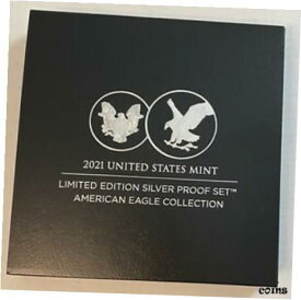 【極美品/品質保証書付】 アンティークコイン コイン 金貨 銀貨 [送料無料] Limited Edition 2021 Silver Proof Set - American Eagle Collection - IN HAND