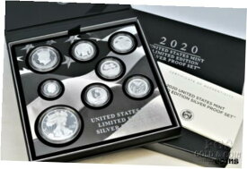 【極美品/品質保証書付】 アンティークコイン コイン 金貨 銀貨 [送料無料] 2020 Limited Edition Silver Proof Set, US Mint OGP Box & COA 21973