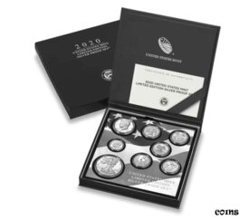 【極美品/品質保証書付】 アンティークコイン コイン 金貨 銀貨 [送料無料] United States Mint Limited Edition 2020 Silver Proof Set *20RC*
