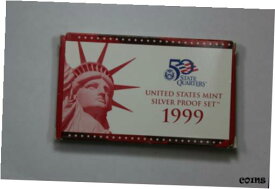 【極美品/品質保証書付】 アンティークコイン 銀貨 1999-S US Silver Proof Set OGP 122B [送料無料] #sof-wr-009161-333