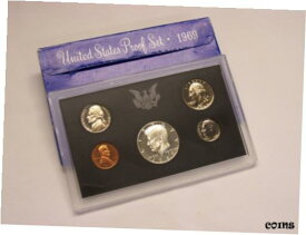 【極美品/品質保証書付】 アンティークコイン コイン 金貨 銀貨 [送料無料] Two Proof Sets 1969 & 1970