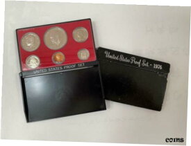 【極美品/品質保証書付】 アンティークコイン コイン 金貨 銀貨 [送料無料] 1976 Proof Set United States 6 Coins Original Government Packaging