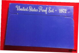 【極美品/品質保証書付】 アンティークコイン コイン 金貨 銀貨 [送料無料] 1972 US Proof Set, Complete in Original Government Packaging (P100)