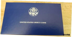 【極美品/品質保証書付】 アンティークコイン コイン 金貨 銀貨 [送料無料] 1986 Ellis Island Proof Silver & Clad Set "US Liberty Coins"