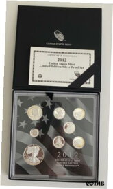 【極美品/品質保証書付】 アンティークコイン コイン 金貨 銀貨 [送料無料] 2012 U.S. Limited Edition Silver Proof Set