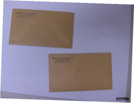 【極美品/品質保証書付】 アンティークコイン 銀貨 1960 1961 US Silver Proof Sets Envelopes [送料無料] #sof-wr-009190-3977
