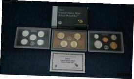 【極美品/品質保証書付】 アンティークコイン コイン 金貨 銀貨 [送料無料] 2011 US SILVER 14 COIN PROOF SET With ORIGINAL BOX & COA