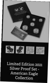 【極美品/品質保証書付】 アンティークコイン コイン 金貨 銀貨 [送料無料] Limited Edition 2021 Silver Proof Set-American Eagle Collection
