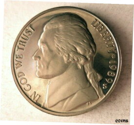 1989年 アメリカ 5セント - ジェファーソン - プルーフ - フリーシップ - Jプルーフビン1989 S UNITED STATES 5 CENTS - Jefferson - PROOF - Free Ship - JProof Bin