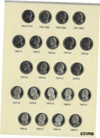 【極美品/品質保証書付】 アンティークコイン コイン 金貨 銀貨 [送料無料] 1964-1968-1999-2005 Proof Jefferson Nickels Complete 42 Year*44 Piece Set*Bonus