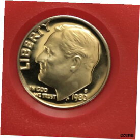 【極美品/品質保証書付】 アンティークコイン 硬貨 1980 S Gem Bu Proof Roosevelt Dime [送料無料] #oof-wr-009203-236