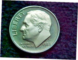 【極美品/品質保証書付】 アンティークコイン 硬貨 1988 S PROOF ROOSEVELT DIME FROM PROOF SET [送料無料] #oof-wr-009203-6016