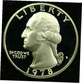 【極美品/品質保証書付】 アンティークコイン 硬貨 1978 S Deep Cameo Proof Washington Quarter (C01) [送料無料] #oof-wr-009258-3584