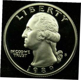 【極美品/品質保証書付】 アンティークコイン 硬貨 1989 S Deep Cameo Proof Washington Quarter (C04) [送料無料] #oof-wr-009258-3915