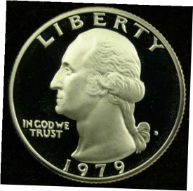 【極美品/品質保証書付】 アンティークコイン 硬貨 1979 S Type 1 Filled S Deep Cameo Proof Washington Quarter (C02) [送料無料] #oof-wr-009258-4461