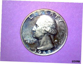 【極美品/品質保証書付】 アンティークコイン 硬貨 Washington Quarter - 1969 S - KM# 164a - Proof [送料無料] #oof-wr-009258-7060