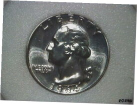【極美品/品質保証書付】 アンティークコイン 硬貨 1964 Quarter Proof Cameo very nice condition [送料無料] #oof-wr-009258-7417