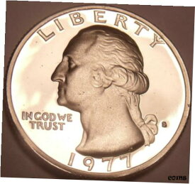 【極美品/品質保証書付】 アンティークコイン 硬貨 United States Proof 1977-S Washington Quarter~Excellent~Free Shipping [送料無料] #oof-wr-009258-7517