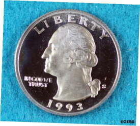 【極美品/品質保証書付】 アンティークコイン 硬貨 ESTATE FIND 1993-S Proof Washington Quarter!! #C7790 [送料無料] #oof-wr-009258-7522
