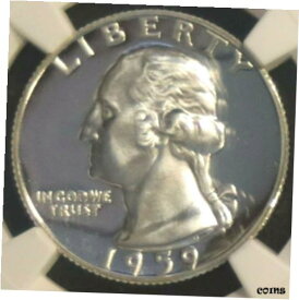 【極美品/品質保証書付】 アンティークコイン コイン 金貨 銀貨 [送料無料] 1959-P Washington Quarter - NGC PF68 Cameo - #29326 FREE SHIPPING