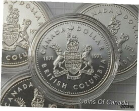 【極美品/品質保証書付】 アンティークコイン コイン 金貨 銀貨 [送料無料] 1971 Canada Silver Dollar UNCIRCULATED Specimen Coin -Multi Avail #coinsofcanada