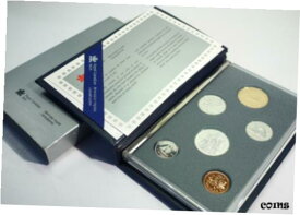 【極美品/品質保証書付】 アンティークコイン コイン 金貨 銀貨 [送料無料] Vintage Canada 1990 Specimen Mint Coin Set - Loon Dollar COA.