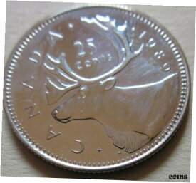 1989 年カナダの PROOF-LIKE/SPECIMEN 25 セント硬貨。 UNC.四半期 (Q316)1989 Canada PROOF-LIKE/SPECIMEN Twenty-Five Cents Coin. UNC. QUARTER (Q316)