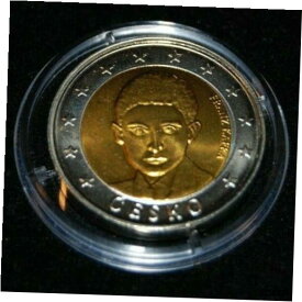 【極美品/品質保証書付】 アンティークコイン コイン 金貨 銀貨 [送料無料] Czech. Republik 2 Specimen/Medal 2007 "Franz Kafka" + SRH Zertifikat XF./UNC