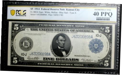 華麗 アンティークコイン コイン 金貨 銀貨 [] 1914 $5 Federal