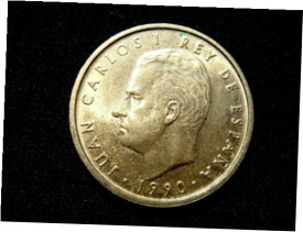 【極美品/品質保証書付】 アンティークコイン 硬貨 1990 Spanish King Carlos I 100 Cien Pesetas coin Extremely Fine Grade [送料無料] #ocf-wr-009267-7460