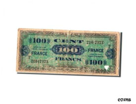 【極美品/品質保証書付】 アンティークコイン コイン 金貨 銀貨 [送料無料] [#305008] France, 100 Francs, 1945 Verso France, 1945, KM #123c, F(12-15)
