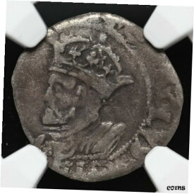 【極美品/品質保証書付】 アンティークコイン 銀貨 BESANCON. Charles V, 1616, Silver Carlou, NGC VF25 [送料無料] #sot-wr-009416-2260