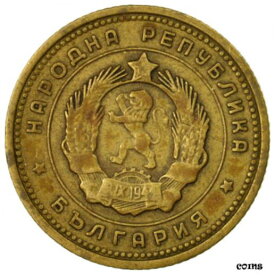 【極美品/品質保証書付】 アンティークコイン コイン 金貨 銀貨 [送料無料] [#536358] Coin, Bulgaria, 2 Stotinki, 1962, VF(30-35), Brass, KM:60