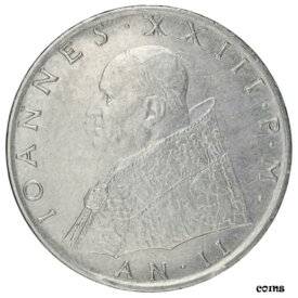 【極美品/品質保証書付】 アンティークコイン コイン 金貨 銀貨 [送料無料] [#839420] Coin, VATICAN CITY, John XXIII, 100 Lire, 1960, Roma, VF(30-35)