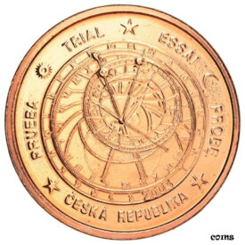 【極美品/品質保証書付】 アンティークコイン コイン 金貨 銀貨 [送料無料] [#383764] Czech Republic, 5 Euro Cent, 2003, unofficial private coin, VF(30-35)