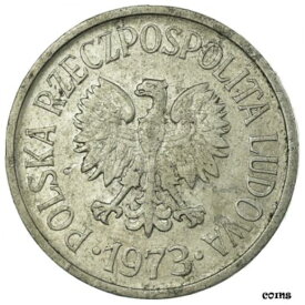 【極美品/品質保証書付】 アンティークコイン コイン 金貨 銀貨 [送料無料] [#318737] Coin, Poland, 20 Groszy, 1973, Warsaw, VF(30-35), Aluminum, KM:A47