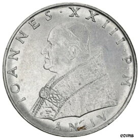 【極美品/品質保証書付】 アンティークコイン コイン 金貨 銀貨 [送料無料] [#955671] Coin, VATICAN CITY, John XXIII, 100 Lire, 1962, AU(55-58), Stainless
