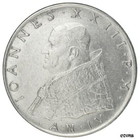 【極美品/品質保証書付】 アンティークコイン コイン 金貨 銀貨 [送料無料] [#839427] Coin, VATICAN CITY, John XXIII, 100 Lire, 1962, AU(55-58), Stainless