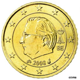 【極美品/品質保証書付】 アンティークコイン コイン 金貨 銀貨 [送料無料] [#772324] Belgium, 50 Euro Cent, 2008, AU(55-58), Brass, KM:279