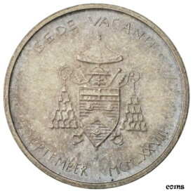 【極美品/品質保証書付】 アンティークコイン コイン 金貨 銀貨 [送料無料] [#59423] VATICAN CITY, 500 Lire, 1978, KM #141, MS(60-62), Silver, 11.01
