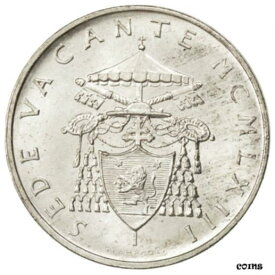 【極美品/品質保証書付】 アンティークコイン コイン 金貨 銀貨 [送料無料] [#59425] VATICAN CITY, 500 Lire, 1963, KM #75, MS(60-62), Silver, 29.3, 10.99