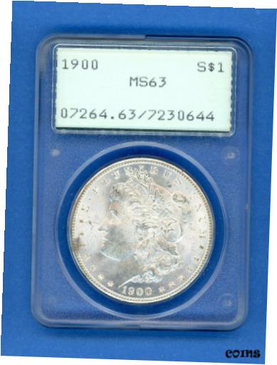 アンティークコイン コイン 金貨 銀貨 [送料無料] 1900 P PCGS MS63
