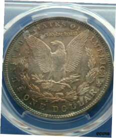 【極美品/品質保証書付】 アンティークコイン コイン 金貨 銀貨 [送料無料] 1889 Morgan Dollar SUPER NICE MONSTER TONED COIN MS63 PCGS