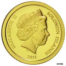 【極美品/品質保証書付】 アンティークコイン コイン 金貨 銀貨 [送料無料] [#480859] Solomon Islands, Elizabeth II, 5 Dollars, 2011, B.H. Mayer, MS(65-70)