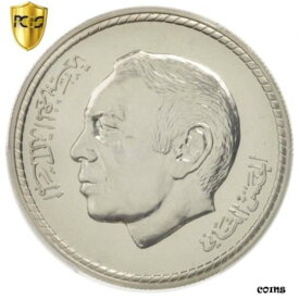 【極美品/品質保証書付】 アンティークコイン コイン 金貨 銀貨 [送料無料] [#49598] Morocco, al-Hassan II, 100 Dirhams, 1983, PCGS, MS66, KM:75
